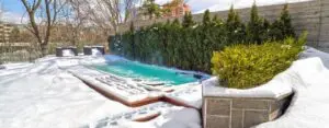 Looking after your swim spa during the winter