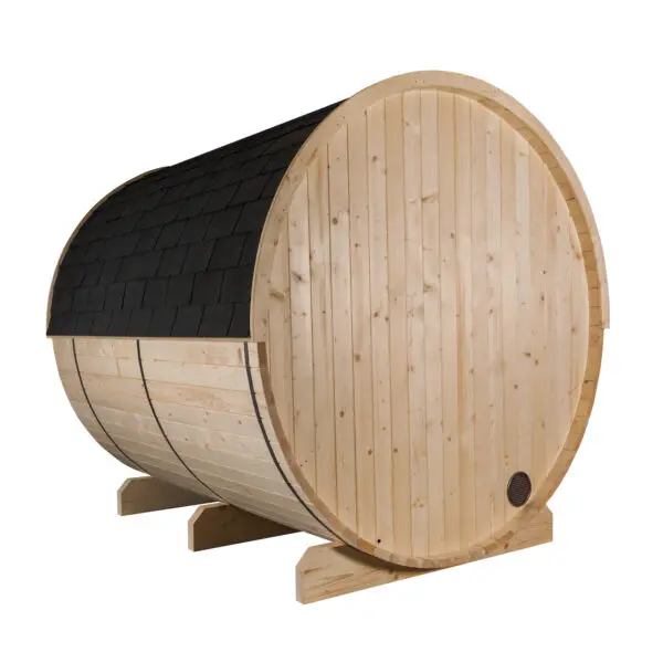 Outdoor Barrel Sauna Wood Fire Large