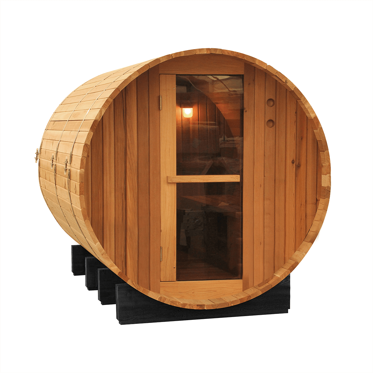 Barrell Luxe Outdoor Sauna - 6 foot