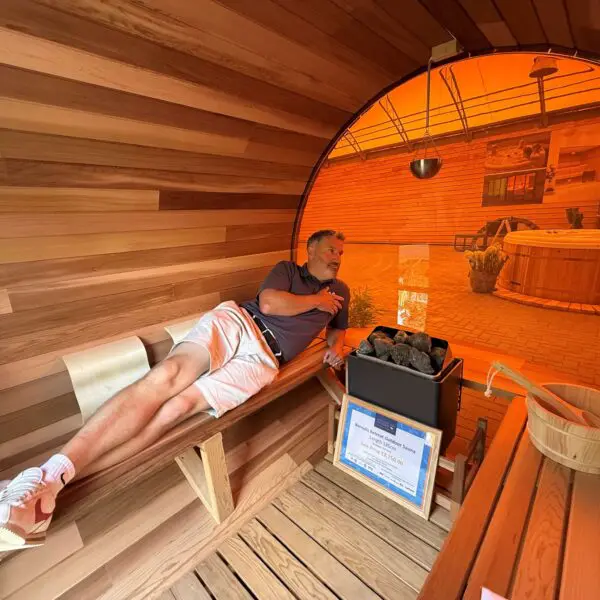 Borealis Retreat Outdoor Sauna