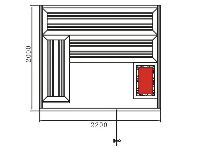 CrystalLux Salt Sauna - Large