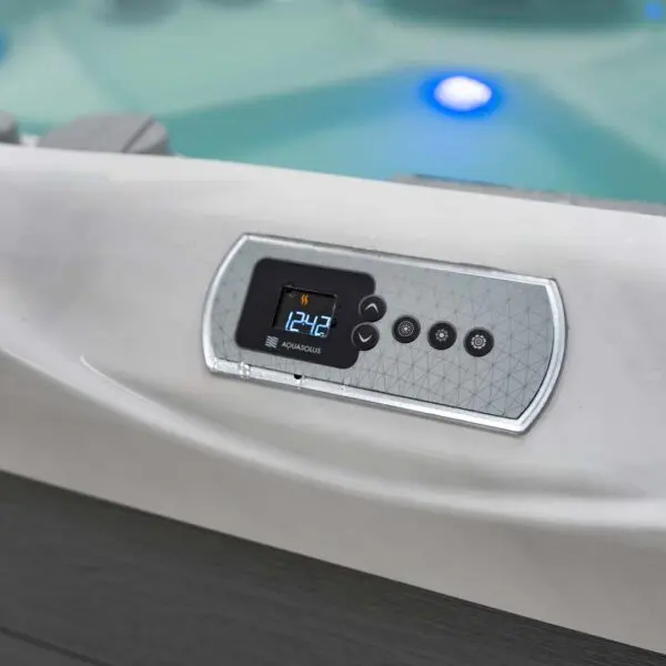 aquasolus brook hot tub controls