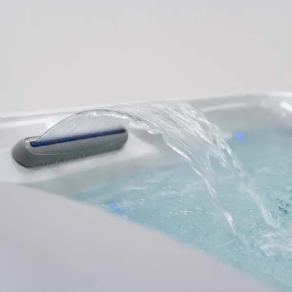 aquasolus cypress hot tub internal water jet view