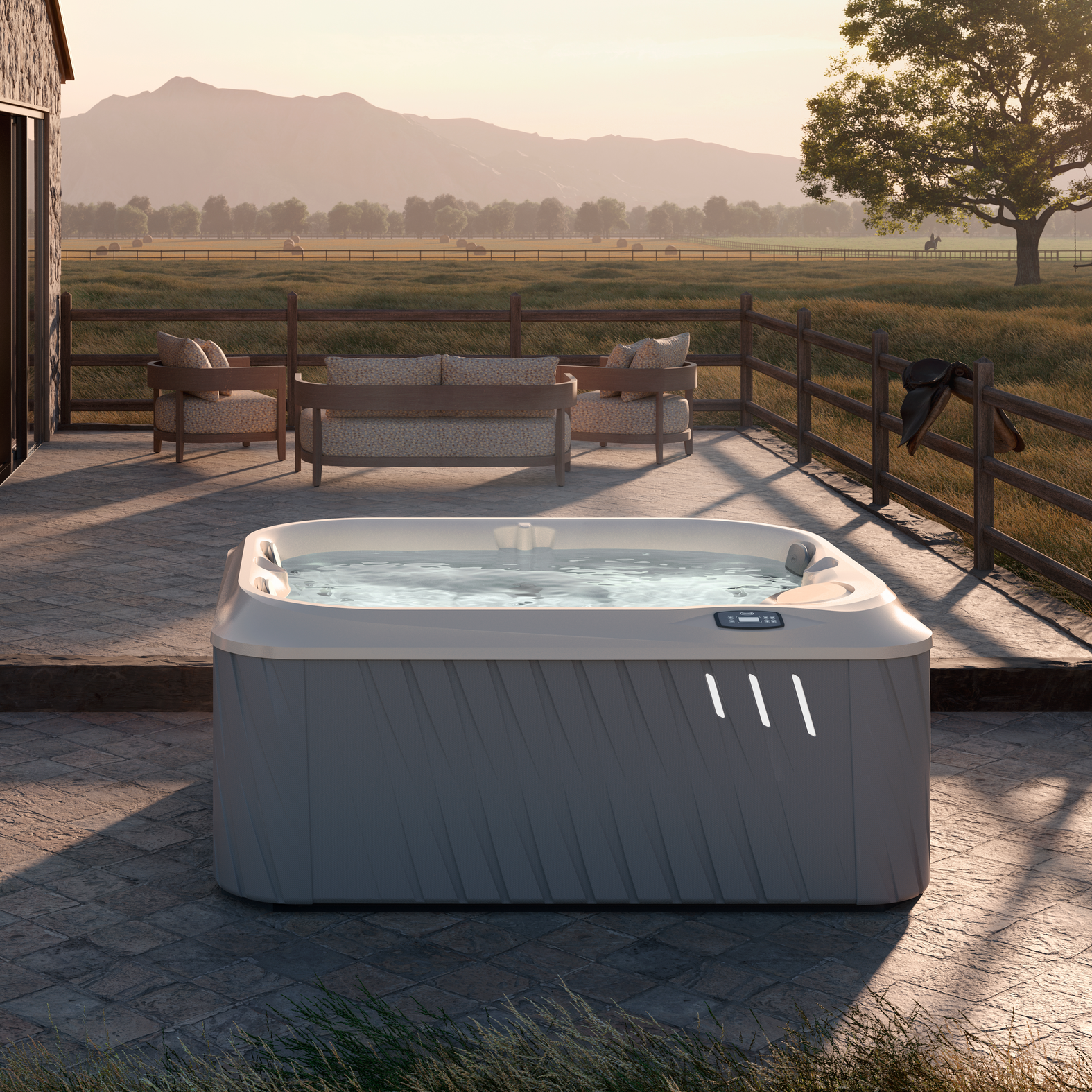 Jacuzzi® J-225™ Hot Tub With Open Seating