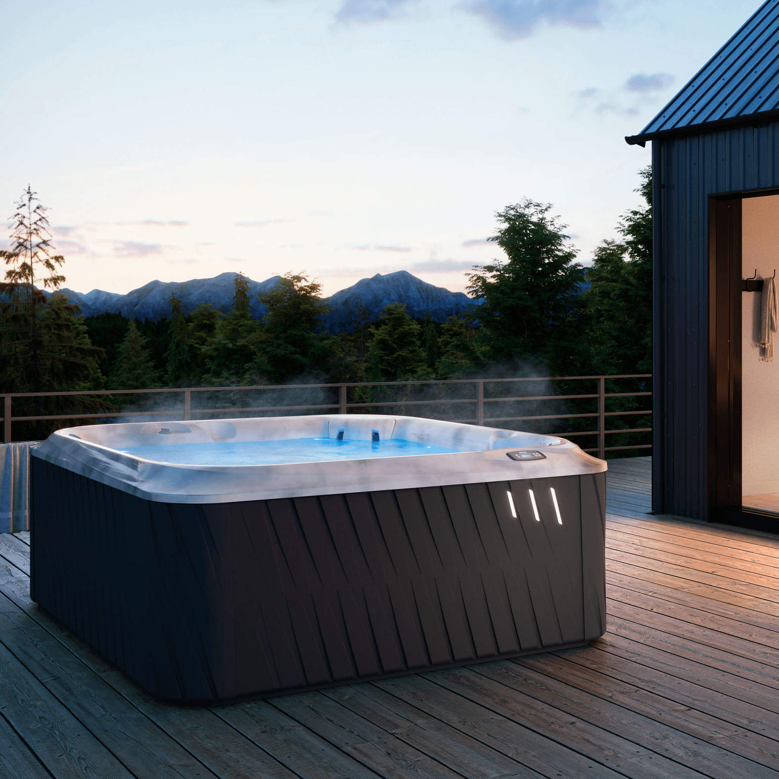Jacuzzi® J-275™ Large Hot Tub With Lounge Seat