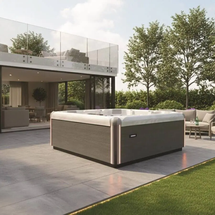 Aquasolus Series 3 Aqualux Cascade Luxury Hot Tub