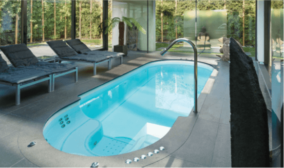 Serenity Curve Swim Spa