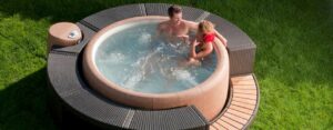 How to hot tubs encourage romance and relaxation?
