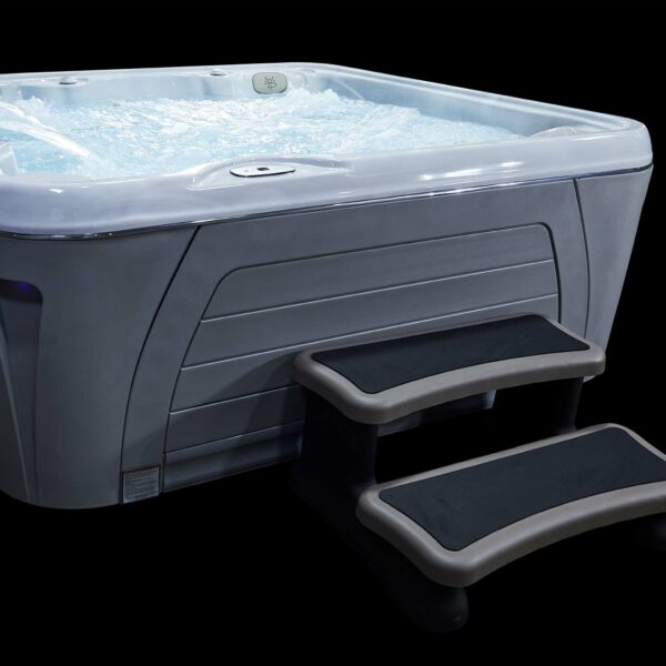 hydropool 6900 serenity hot tub with steps