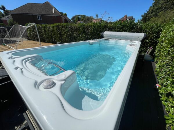 hyrdopool aquasport 17ax swim spa outdoors