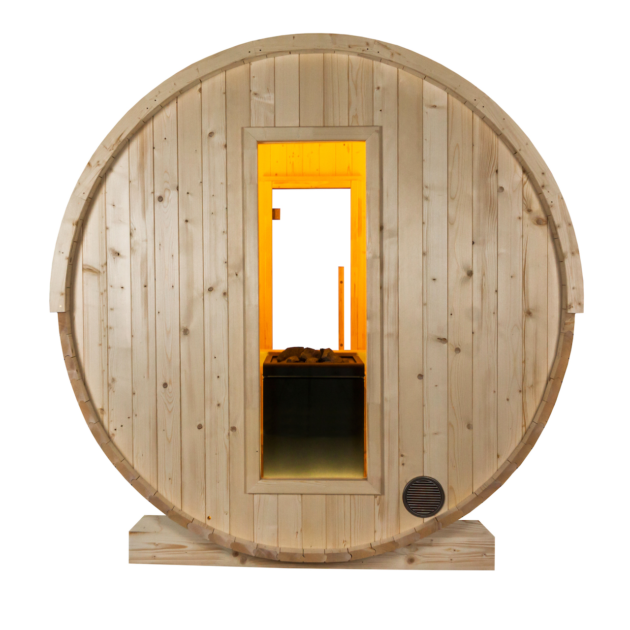 Outdoor Barrel Sauna Electric Large