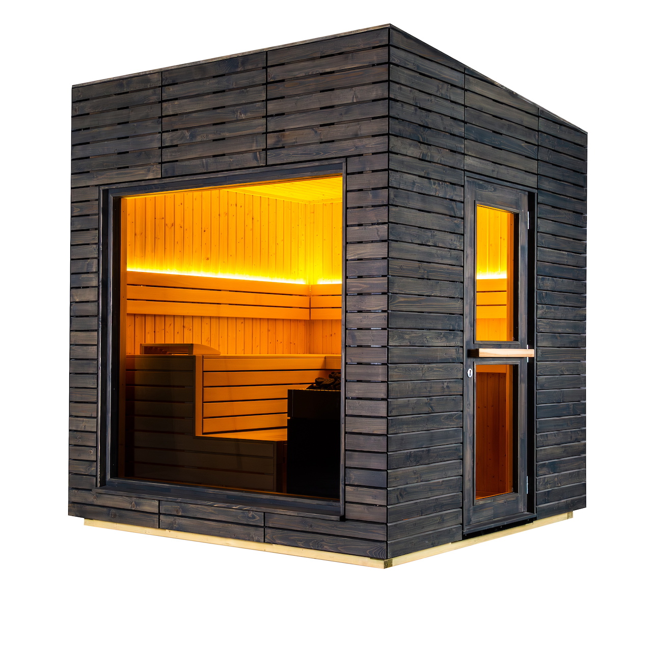The Switzerland Sauna Medium View Dark Grey
