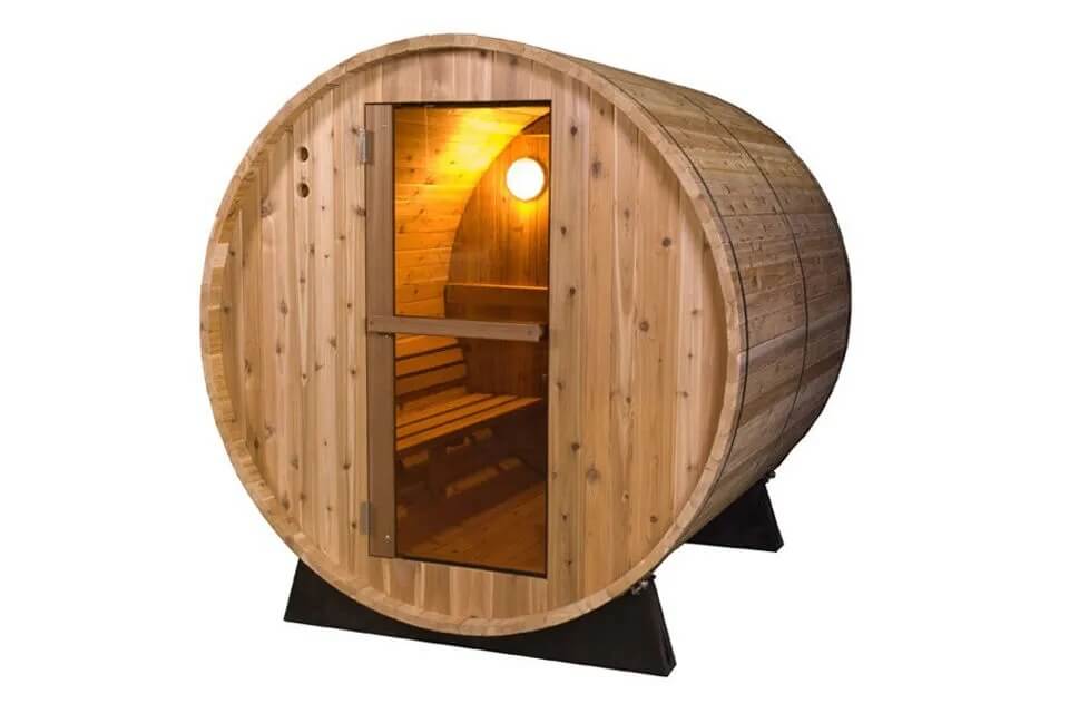 Barrell Luxe Outdoor Sauna – 8 foot