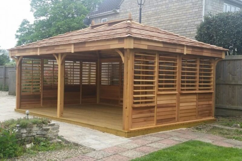 Woodstock Rectangle Gazebo