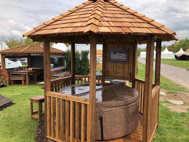 Aldwark Gazebo for Softub Sportster, Softub Legend & Softub Resort Hot Tubs