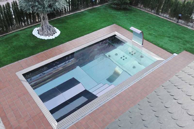 Bespoke Tiled Swim Spa