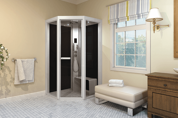 Corner Steam Shower