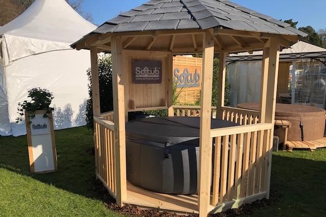 Stillington Gazebo for Softub Sportster and Softub Legend Hot Tubs