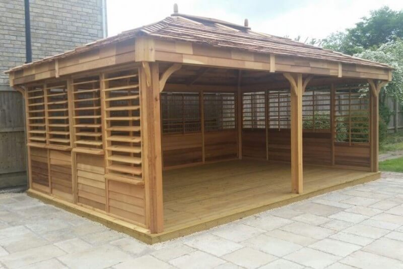 Woodstock Rectangle Gazebo